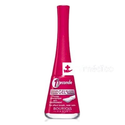 1 SECONDE ESMALTE DE UNAS TEXTURA GEL 9 ML 59 FUCHSIANISTA BOURJOIS PARIS