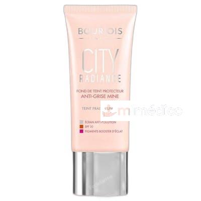 CITY RADIANCE BASE DE MAQUILLAJE 30 ML 03 BEIGE CLAIR BOURJOIS PARIS