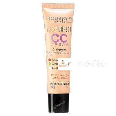 123 PERFECT CC CREAM CORRECTOR SPF 15 30 ML 32 LIGHT BEIGE BOURJOIS PARIS