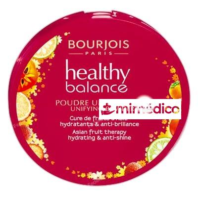 HEALTHY BALANCE POLVO UNIFICADOR 55 BEIGE FONCE 9 GR 56 LIGH BOURJOIS PARIS