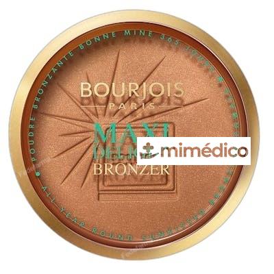 MAXI DELIGHT BRONZER POLVO BRONCEADOR 18 GR 01 PEAUX CLAIRES BOURJOIS PARIS