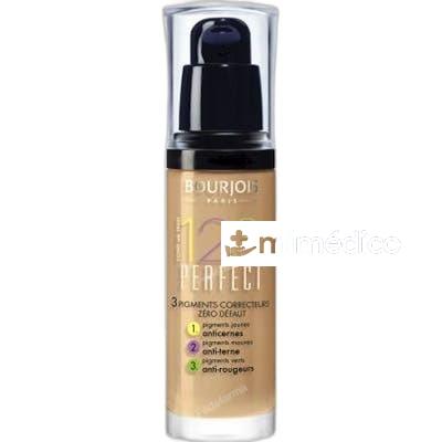 123 PERFECT BASE DE MAQUILLAJE FLUIDO 30 ML 57 HALE CLAIR BOURJOIS PARIS