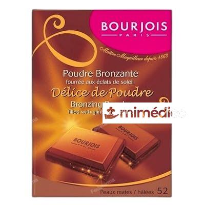 POLVO BRONCEADOR DELICE DE POUDRE MATE HALE 18 GR 52 BOURJOIS PARIS