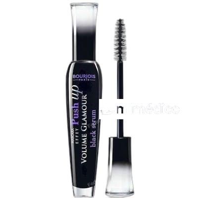 MASCARA DE PESTANANAS VOLUME GLAMOUR PUSH UP BLACK SERUM 7 M BOURJOIS PARIS