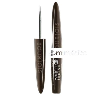 LINER PINCEAU DELINEADOR LIQUIDO 16H 25 ML 33 BRUN IMPRESSIO BOURJOIS PARIS