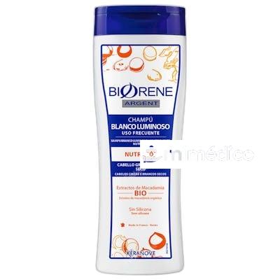 CHAMPU BIORENE ARGENT NUTRICION BLANCO LUMINOSO 250 ML NA EUGENE PERMA
