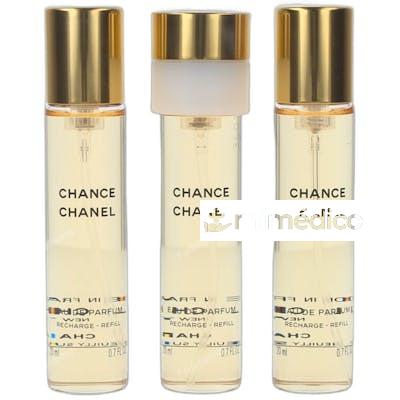 CHANCE EAU DE PARFUM TWIST AND SPRAY 3 X 20 ML NA CHANEL