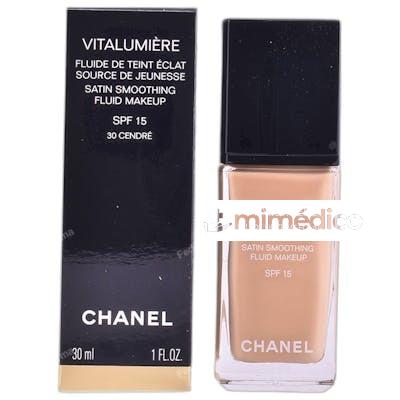 VITALUMIERE FLUIDE DE TEINT ECLAT SPF15 30CENDRE 30 ML 190 G CHANEL