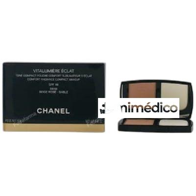 VITALUMIERE ECLAT COMPACT 13 GR BR30BEIGE ROSESABLE CHANEL