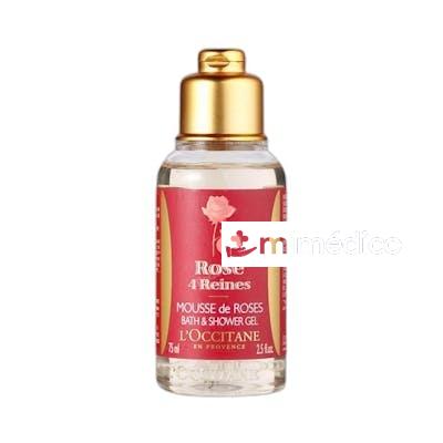 ROSE 4 REINES BATH SHOWER GEL 75 ML NA LOCCITANE EN PROVENCE