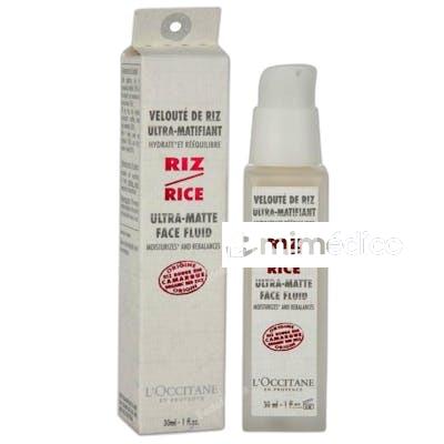 RICE ULTRA MATTE FACE FLUID 30 ML NA LOCCITANE EN PROVENCE