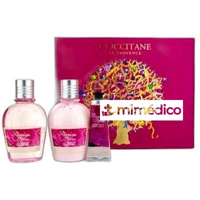 PIVOINE FLEUR LOTE 3 PZ NA LOCCITANE EN PROVENCE
