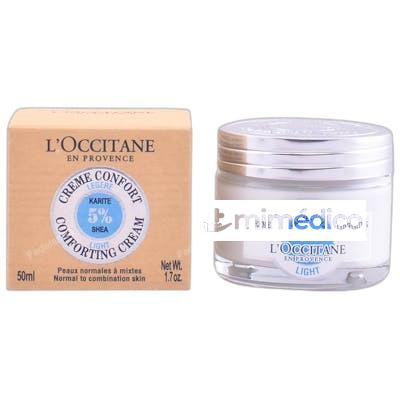 KARITE CREMA CONFORT VISAGE LIGERA 50 ML 170 GR LOCCITANE EN PROVENCE