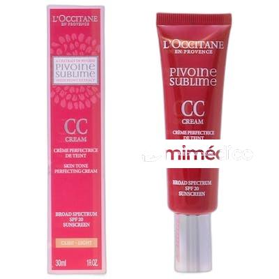 PIVOINE SUBLIME CC CREAM 30 ML LIGHT LOCCITANE EN PROVENCE