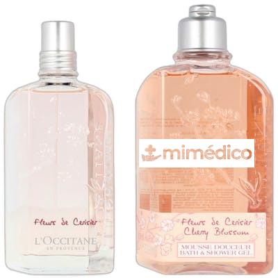 FLEURS DE CERISIER LOTE 2 PIEZAS NA LOCCITANE EN PROVENCE