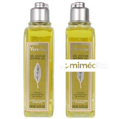 GEL DE DUCHA VERVEINE LOTE 2 PZ NA LOCCITANE EN PROVENCE