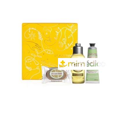 CAJA DE CUIDADO CORPORAL MINI ALMOND 3 PIEZAS NA LOCCITANE EN PROVENCE