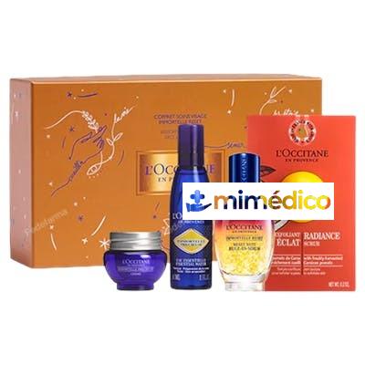 SET DE CUIDADO FACIAL RESET IMMORTELLE DISCOVERY 4 PIEZAS NA LOCCITANE EN PROVENCE