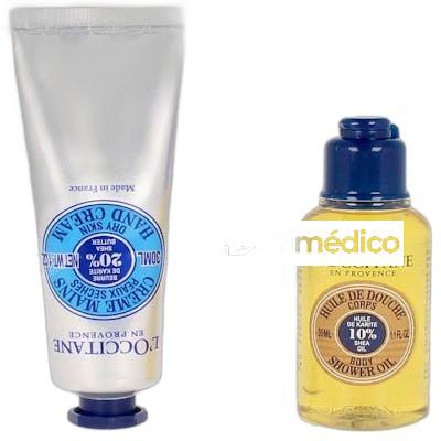SET CRACKER KARITE ACEITE DE DUCHA DE KARITE 35 ML 1 PIEZA LOCCITANE EN PROVENCE