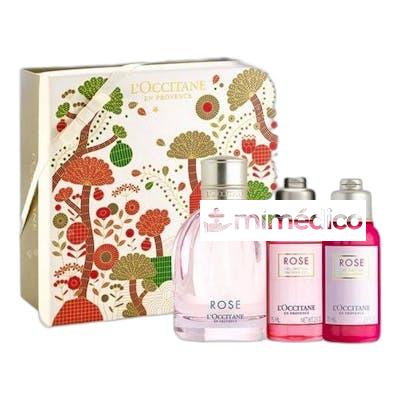 COFRE PERFUME ROSA NAVIDAD NA LOCCITANE EN PROVENCE