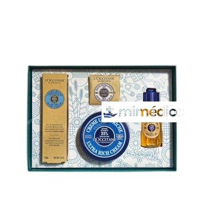 SET COFRE MIMOS KARITE 4 PIEZAS NA LOCCITANE EN PROVENCE
