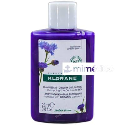 CENTAUREA CHAMPU REAVIVA EL BRILLO ANTIAMARILLEO 25 ML KLORANE