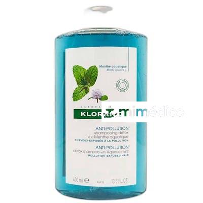 MENTA ACUATICA CHAMPU ANTIPOLUCION 400 ML NA KLORANE