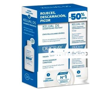 KELUAL DS CHAMPU ANTICASPA 100 ML CREMA CALMANTE 40 ML NA DUCRAY