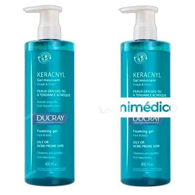 KERACNYL GEL LIMPIADOR 2 X 400 ML NA DUCRAY