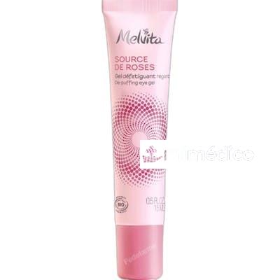 SOURCE DE ROSES DEPUFFING EYE GEL 15 ML NA MELVITA