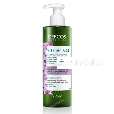 DERCOS VITAMIN ACE CHAMPU BRILLANCE 250 ML NA VICHY