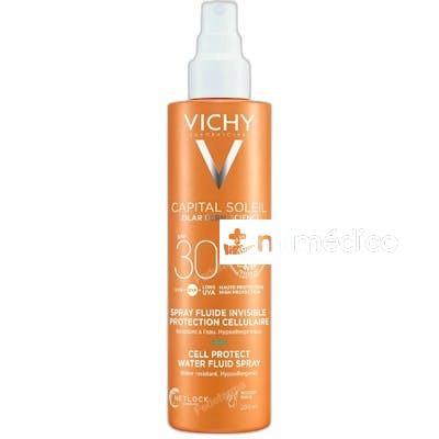 CAPITAL SOLEIL CELL PROTECT WATER FLUID SPRAY 200 ML SPF 30 VICHY