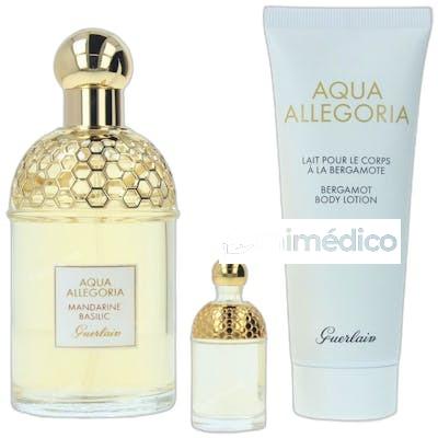AQUA ALLEGORIA MANDARINE BASILIC LOTE 3 PIEZAS NA GUERLAIN