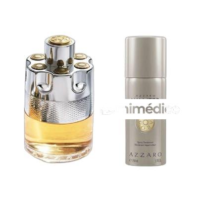 SET WANTED EAU DE TOILETTE 100 ML DESODORANTE SPRAY 150 ML AZZARO