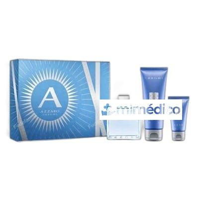 SET CHROME HOMME EAU TOILETTE 50 MLGEL DUCHA 50 MLAFTER SHAV AZZARO