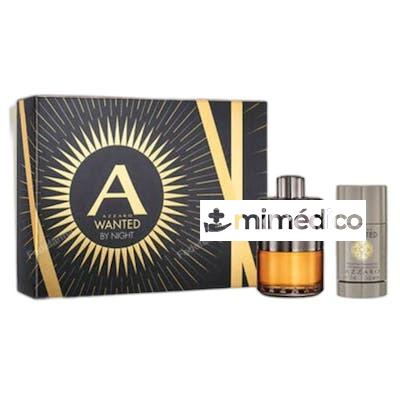 SET WANTED BY NIGHT EAU PARFUM 100 ML EAU PARFUM 15 ML NA AZZARO
