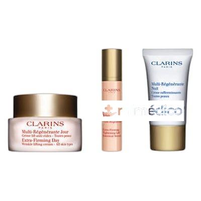 SERUM DOBLE CREMA DE DIA CREMA DE NOCHE 3 PIEZAS NA CLARINS