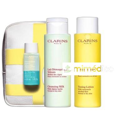 DESMAQUILLAJE PIEL NORMAL O SECA PACK 4 DE PIEZAS NA CLARINS