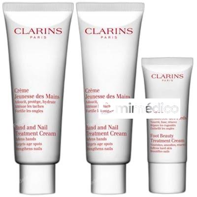 CREMA TRATAMIENTO DE MANOS Y UNAS 2X100 ML 1 PIEZA 100 ML CLARINS