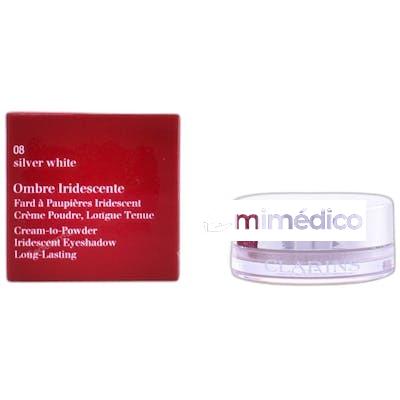 SOMBRAS IRIDESCENTE 7 GR 08 SILVER WHITE CLARINS