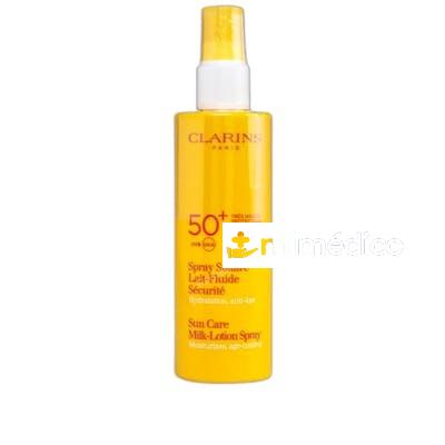 SPRAY LECHE LIQUIDA PARA EL CUIDADO DE LA PIEL 150 ML SPF 50 CLARINS
