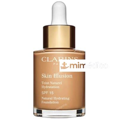 SKIN ILLUSION BASE DE MAQUILLAJE 30 ML 112 AMBER CLARINS