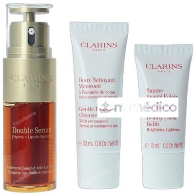 CLARINS DOUBLE SERUM LOTE 3 PIEZAS NA CLARINS