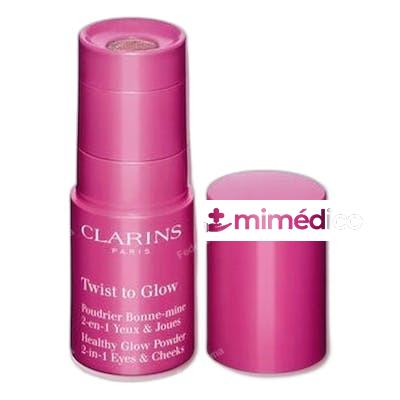 TWIST TO GLOW EYES CHEECKS 13 GR 2 PINK CLARINS