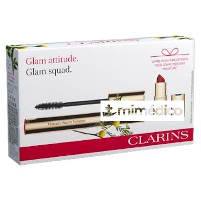 SET MASCARA SUPRA VOLUMEN 01 BLACK 8 ML 1 PIEZA NA CLARINS