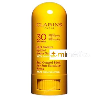 SUN STICK SOLAIRE ZONAS SENSIBLES SPF 30 DE 8 GR NA CLARINS
