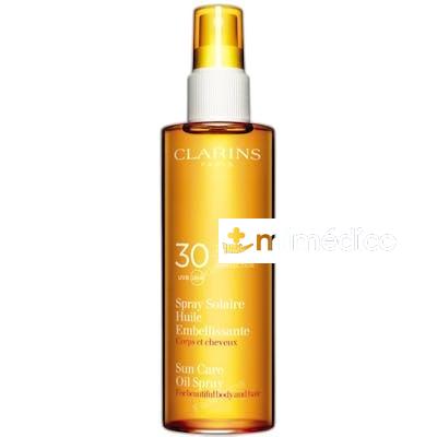 SUN CARE OIL SPRAY BODY AND HAIR 150 ML SPF 30 CLARINS