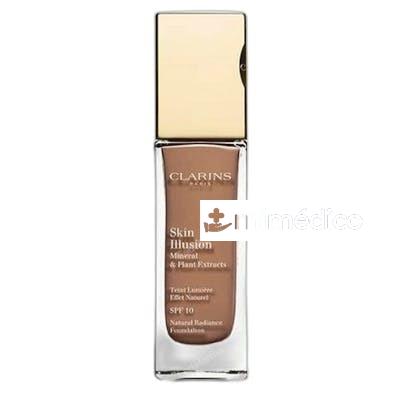 BASE DE MAQUILLAJE SKIN ILLUSION SPF10 30 ML 115 COGNAC CLARINS