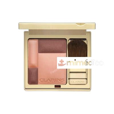 BLUSH PODWER 01 04 SUNSET CORAL CLARINS