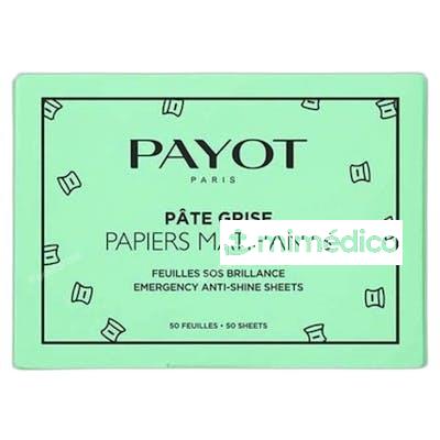 PATE GRISE MATTIFIYING PAPERS HOJAS ABSORBENTES 50 UNIDADES PAYOT PARIS